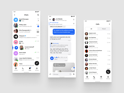 Telegram – Android Design Contest