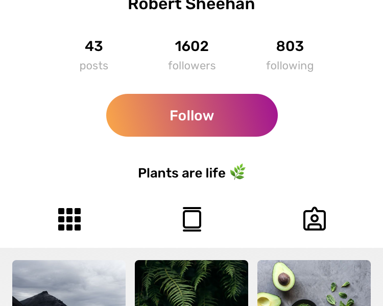 Instagram Redesign Visual Concept by Ian Rakeda on Dribbble