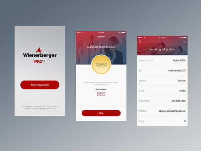 Wienerberger loyalty program iOSapp