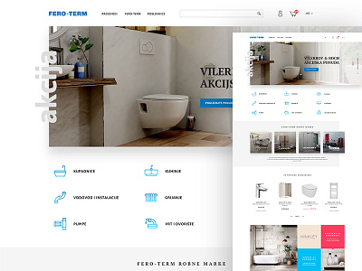 Fero-term ecommerce online store responsive design web shop