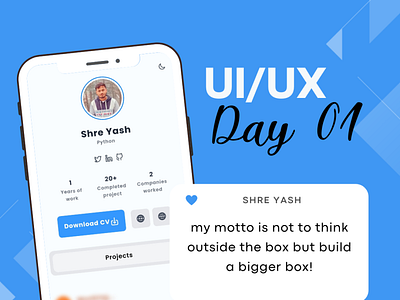 Daily UI challenge Day 01 of UI UX Designe graphic design ui ux