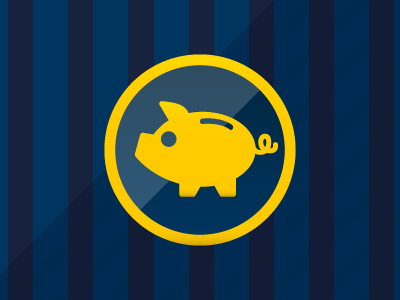 Badging... save! Oink.