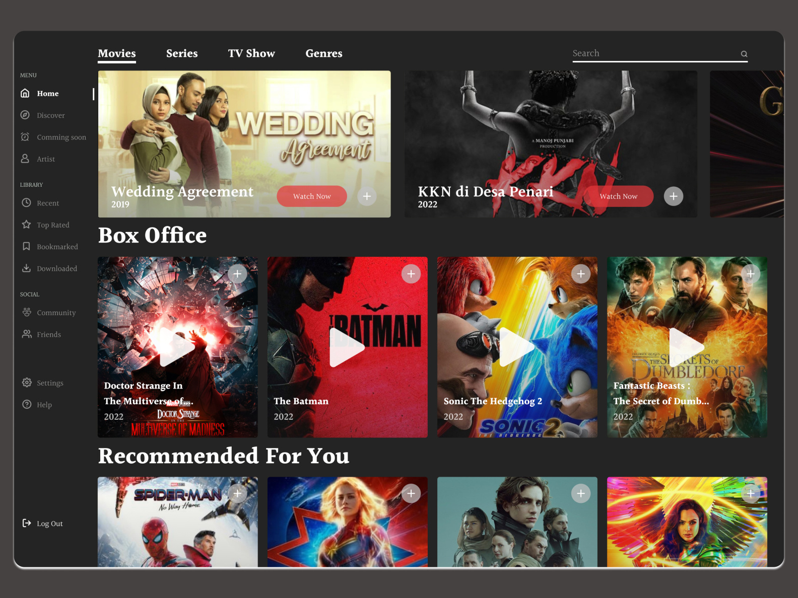 Tv App By Kaeru On Dribbble Tv App By Kaeru On Dribbble