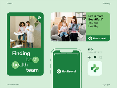 Healtravel Brand Identity #3