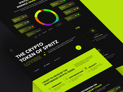 Cryptocurrency Landing Page bitcoin blockchain clean crypto cryptocurrency design exchange header invesment landing landing page marketplace minimal nft staking token token landing page ui uxui website design