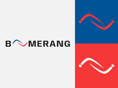 Boomerang Logo branding logo vector