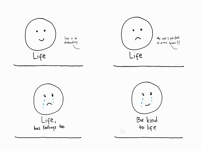 Be Kind to Your Life — Comic Strips