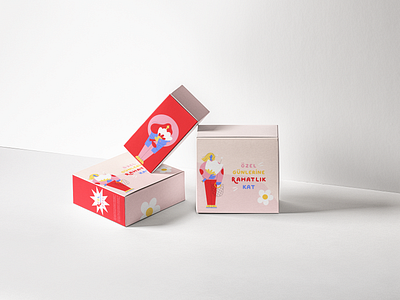 Period lingerie/package design #2 art direction box branding color creative design layout package design print