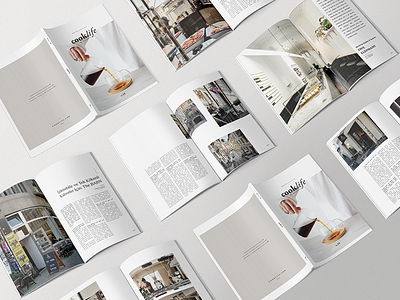 Cooklife Magazine no:13 "Coffee" creative design editorial editorial design layout magazine minimal photography print