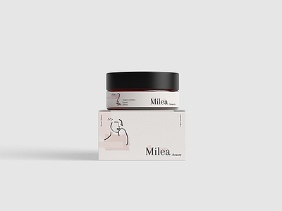 Cosmetic branding #2 art direction branding color creative design drawing layout logo minimal print