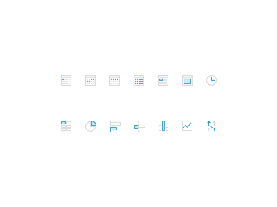 Tiny Analytic Icons