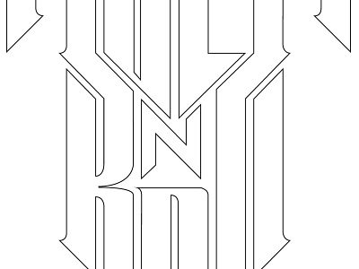 Rnr2 illustrator n rock roll typography