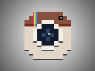 Instagram icon illustrator instagram pixel px vector