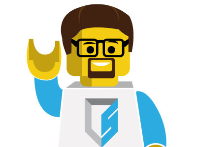 self portrait lego vector