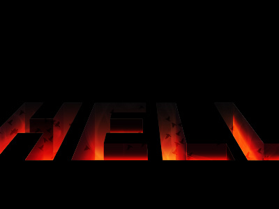 Hell dante darkness fire hell typography