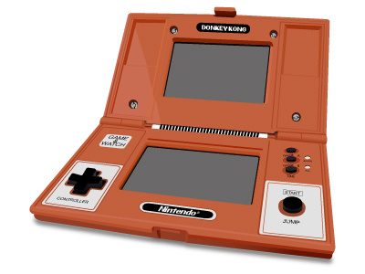 Nintendo Donkey Kong console donkey kong nintendo vector