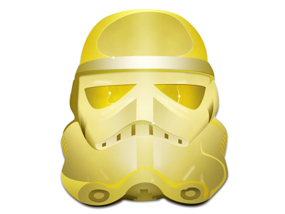 Stormtrooper Gold gold helmet starwars stormtrooper vector