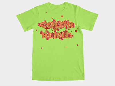 Artist Shops Playoff bubbles colorblind green playoff t shirt tee