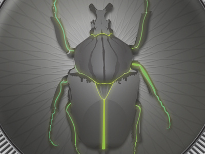 Giant Beetle beetle effects graphics photoshop poster vector