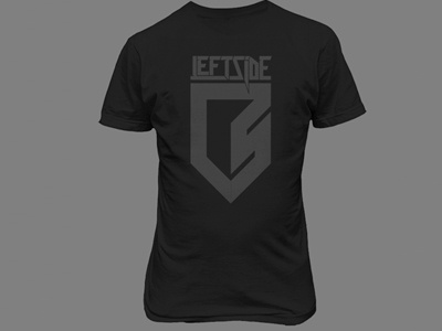 Leftside Rock N Roll T-shirt black clean leftside rocknroll tshirt vector