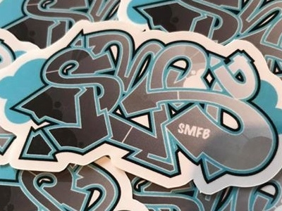 Smfb sticker graffitty smfb stickers