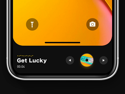 Day6 - Music Application -animation animation app art black black and gold book book app interface iphone iphone xr iphone xs music picture popular ui ui ux design ui100days