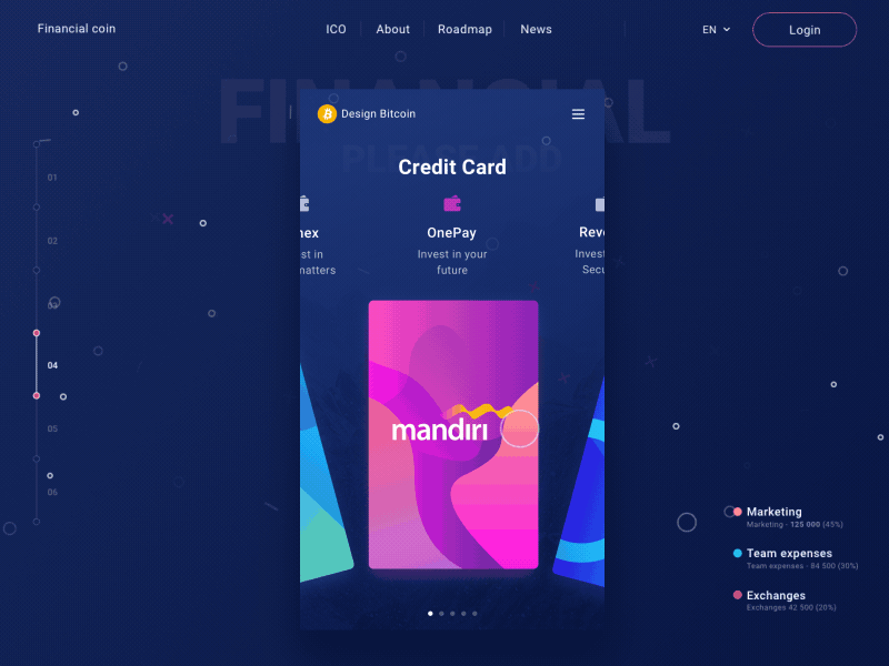 Day11 - Animated Financial Bank Card