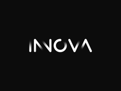 Innova branding design identity illustration lettering logo minimal type typography vector