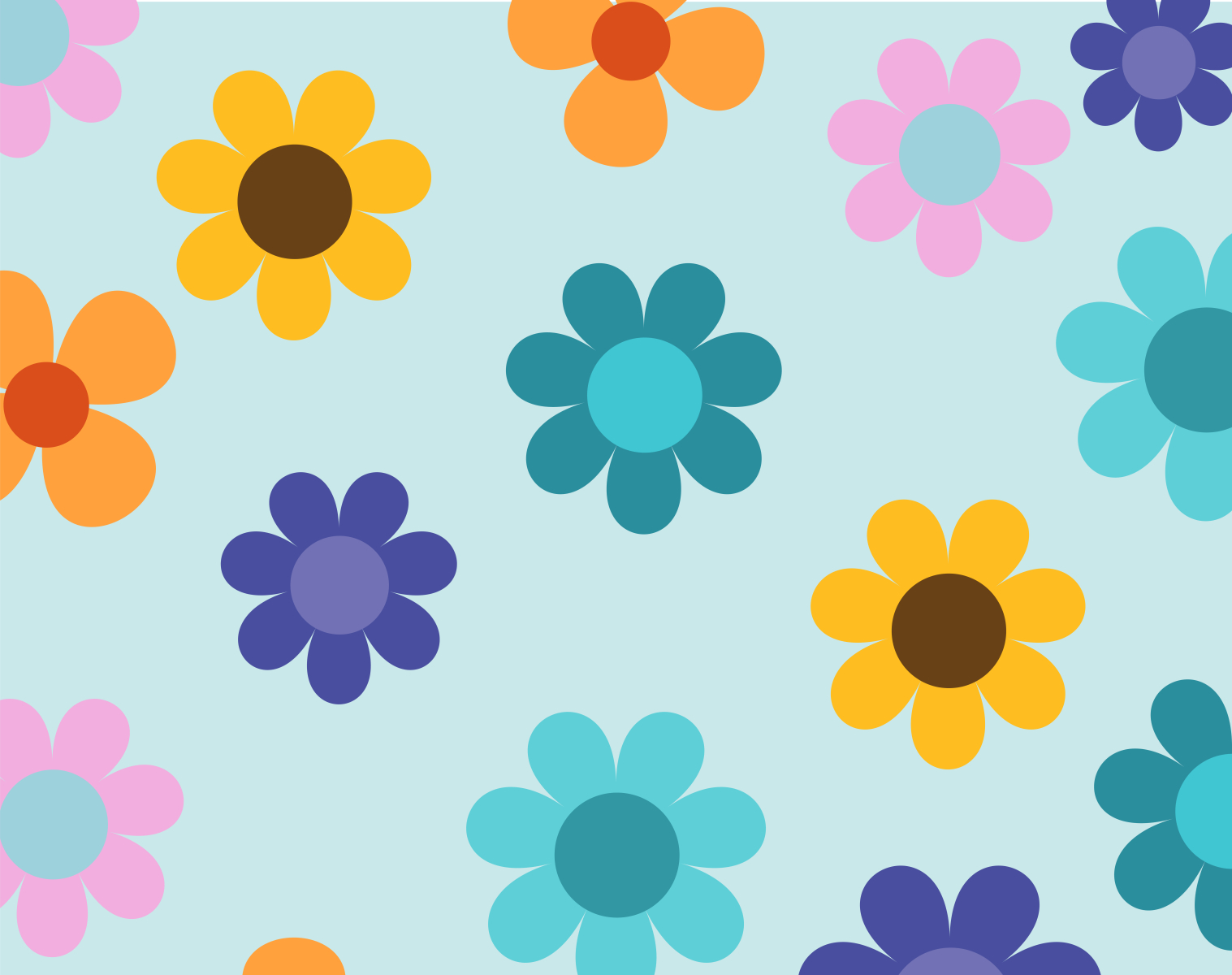 floral seamless pattern by PINKARTS on Dribbble