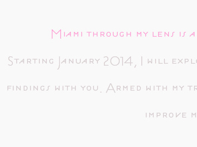 Miami through my lens estilo miami tumblr type typography