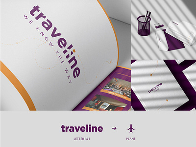 traveline travel agency branding branding design creative design design egypt graphic identity illustrator logo luxury tourism travel agency vector