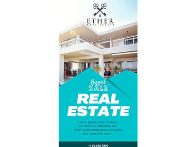 Banner Design for Real Estate company