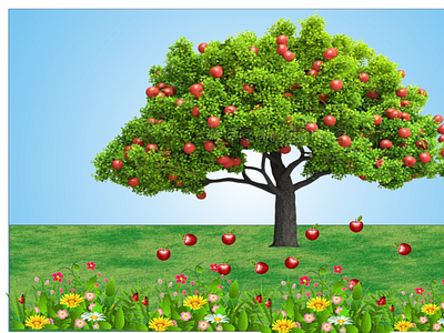 the Apple tree