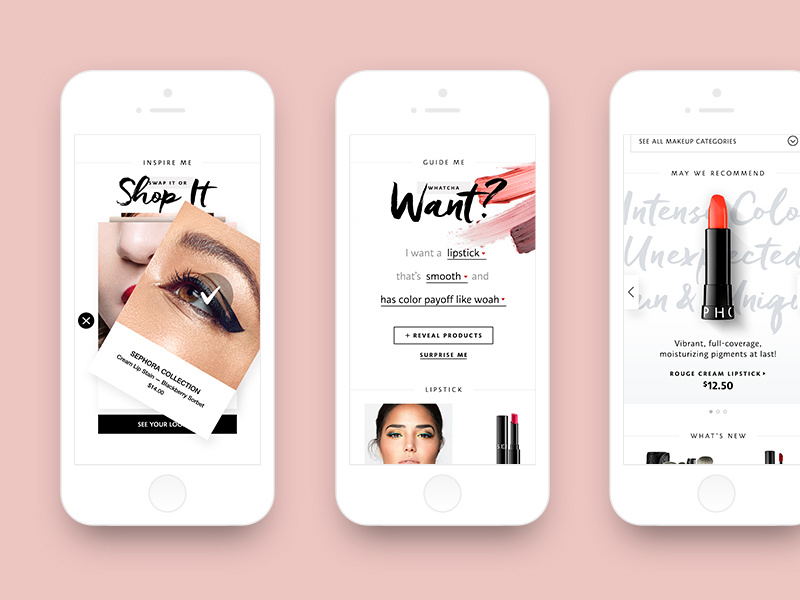 Sephora Collection Refresh by Hope Reynolds on Dribbble