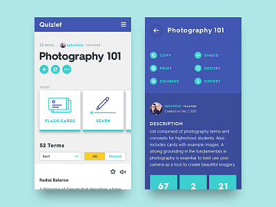 Quizlet Mobile Refresh