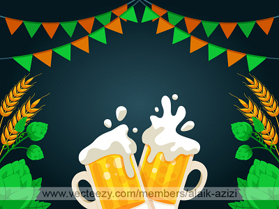 Beer Party Background