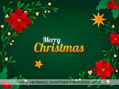Christmas Wreath background christmas floral vecteezy vector wreath