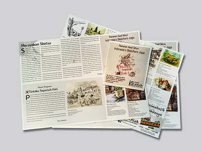Urbansketch Exhibition Catalog art catalog graphic design layout design publishing urban sketching