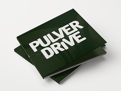 Pulver Drive EP Cover artwork band cover cover design logo music