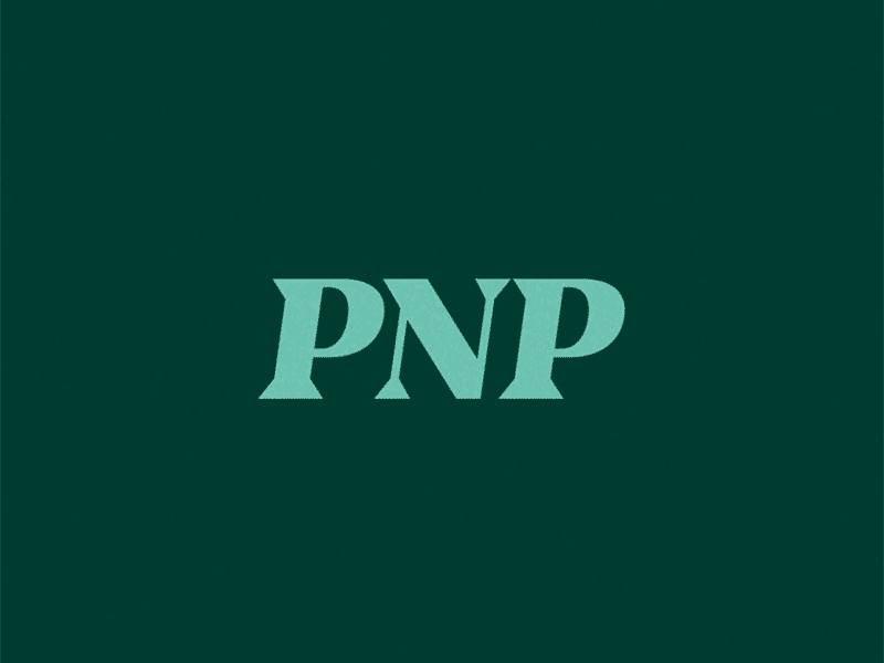 PNP Type Animation animated font gif green panic peace type typography
