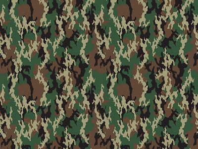 SVG Camouflage print, Seamless pattern digital clipart