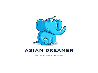 Elephant asia dream elephant unicorn