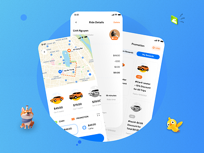 CaMo 2 | Taxi booking app booking cadesign camo design finance food delivery kit medical music onboarding riding app taxi taxi app taxi booking ui ui kit ui8 ui8net video