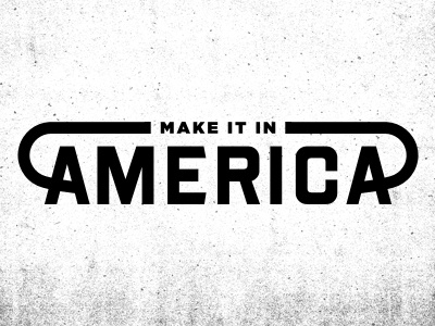 Make It In America america branding killed concept logo usa