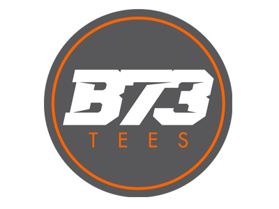 New Logo for Brand b73tees bicycle bikes bmx design dribbble graphic illustration logo print tshirt typography