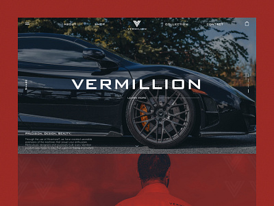 Vermillion domus carousal design ecommerce eshop heroimages minimal ui uiux ux webdesign