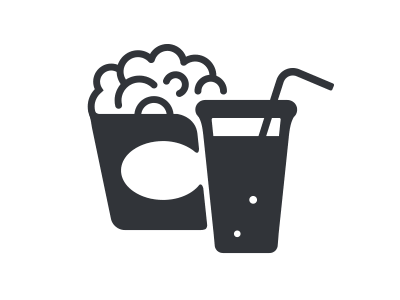 Have a nice day! animated animation cola glyph movie pictogram weekend