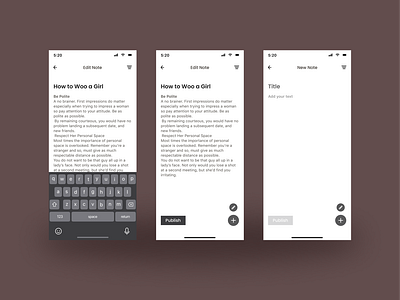 Notes Widget