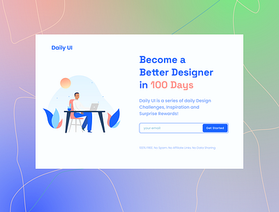 Daily UI Landing Page Redesign