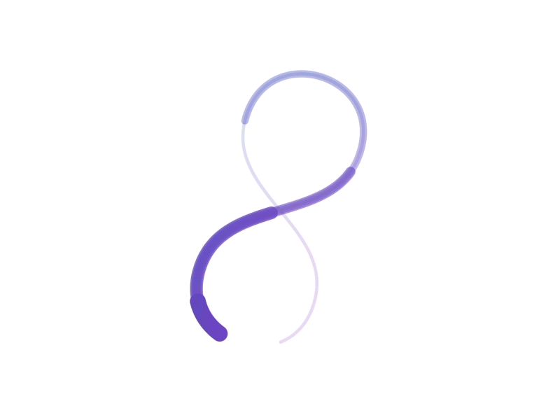 Infinity loading circles forever infinity layers lines load loading loop purple rotating snake
